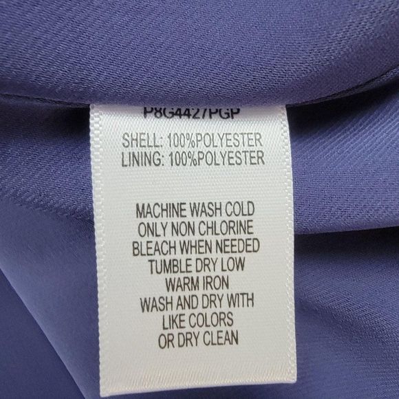 Parker Navy Floral Cold Shoulder Straps Mini Dress - Picture 13 of 14